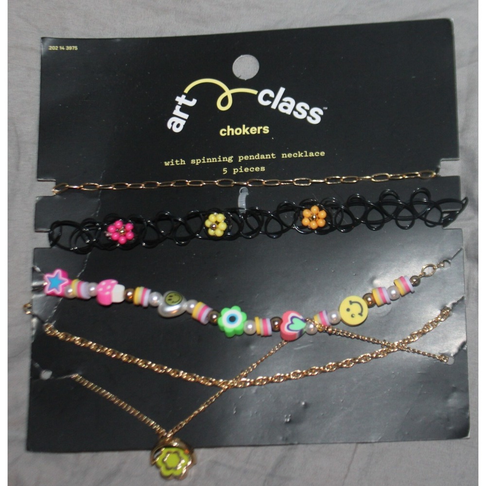 5 - Art Class Chokers Necklaces
